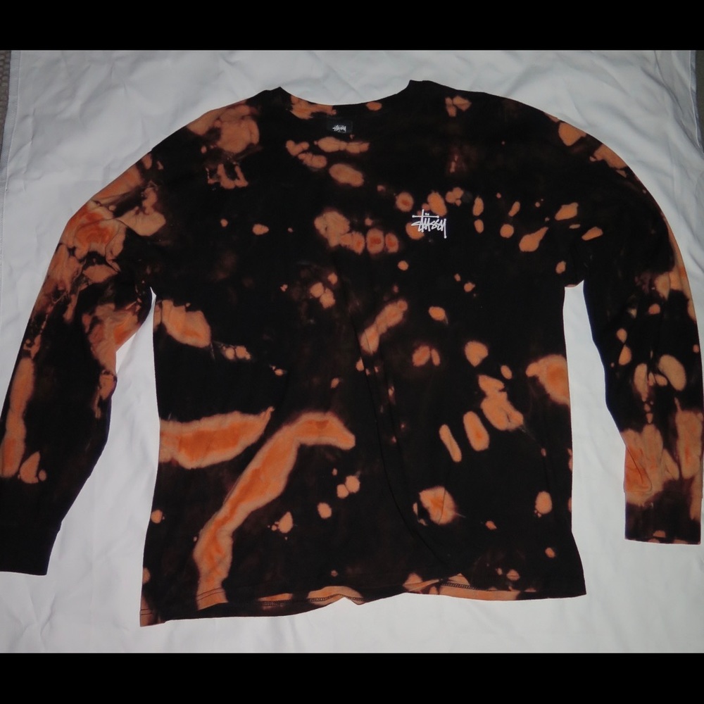Stussy Custom Tie Dye Long Sleeve (Size XL)